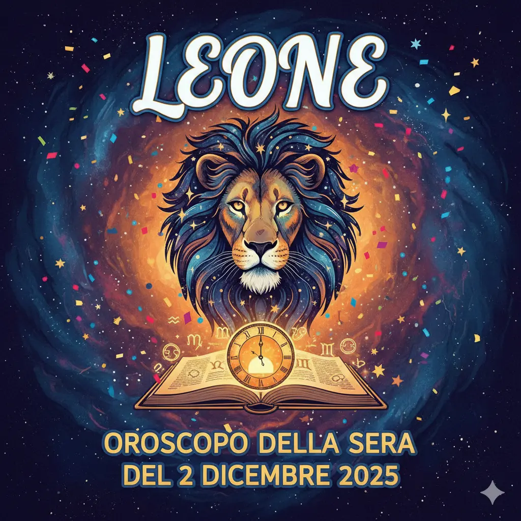 Leone – Oroscopo della sera del 2 dicembre 2025