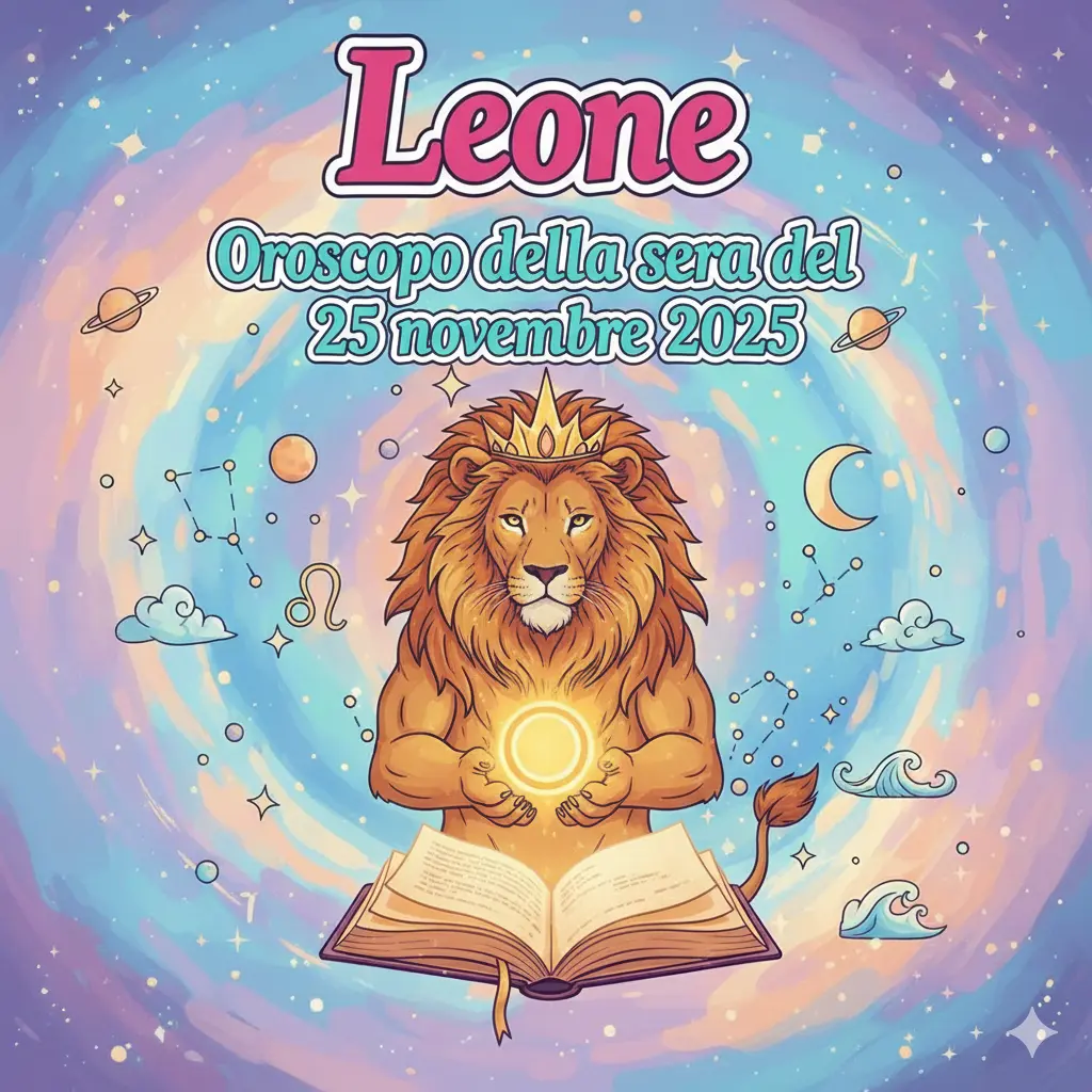 Leone – Oroscopo della sera del 25 novembre 2025