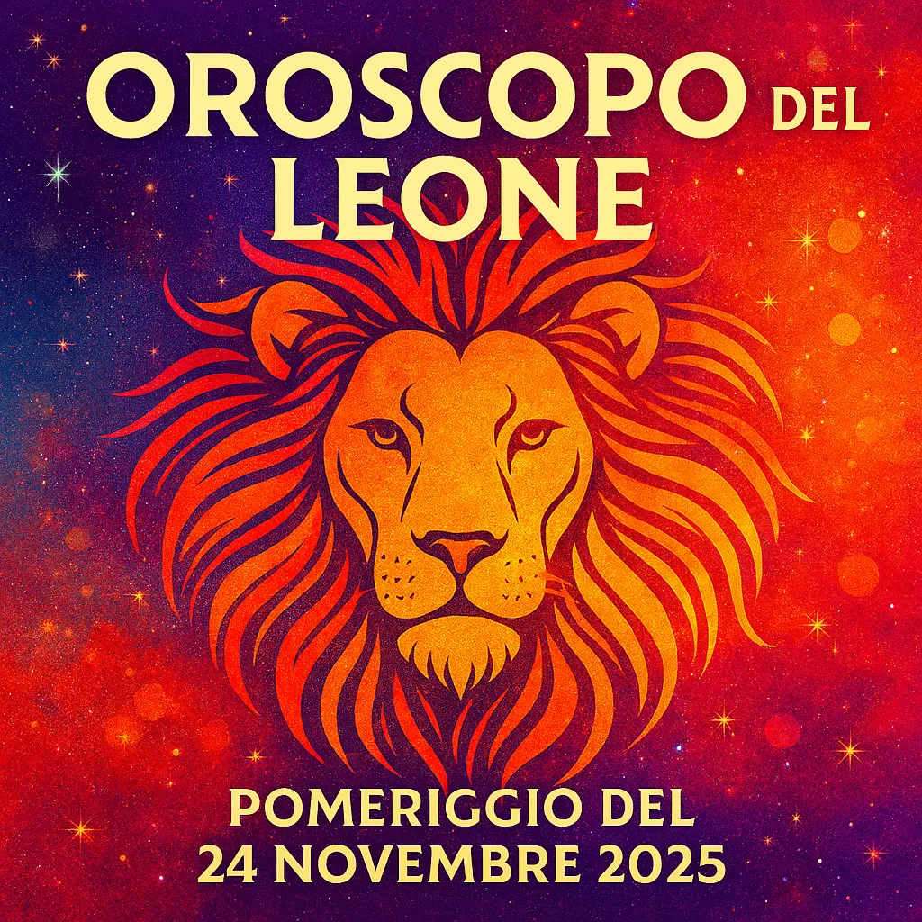 Oroscopo del Leone – Pomeriggio del 24 Novembre 2025