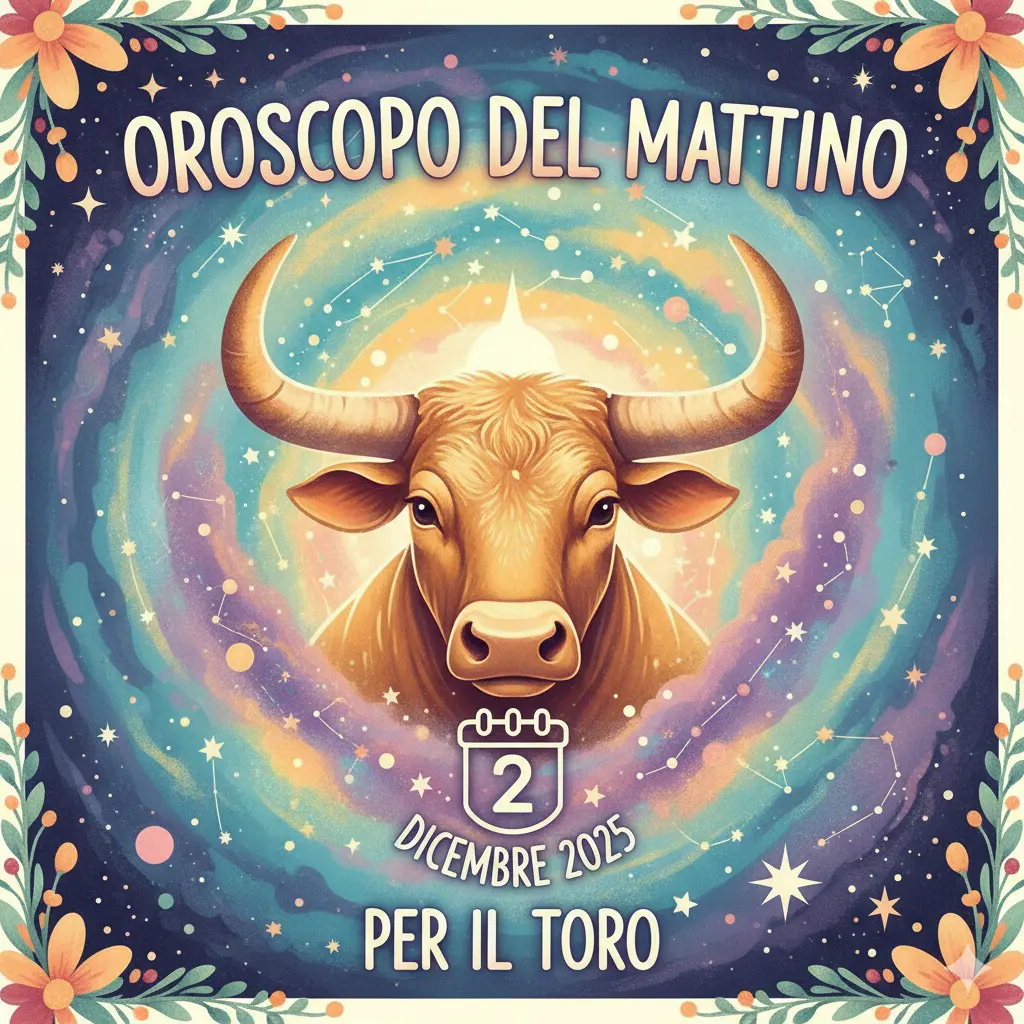 Oroscopo del mattino – 2 dicembre 2025 per il Toro