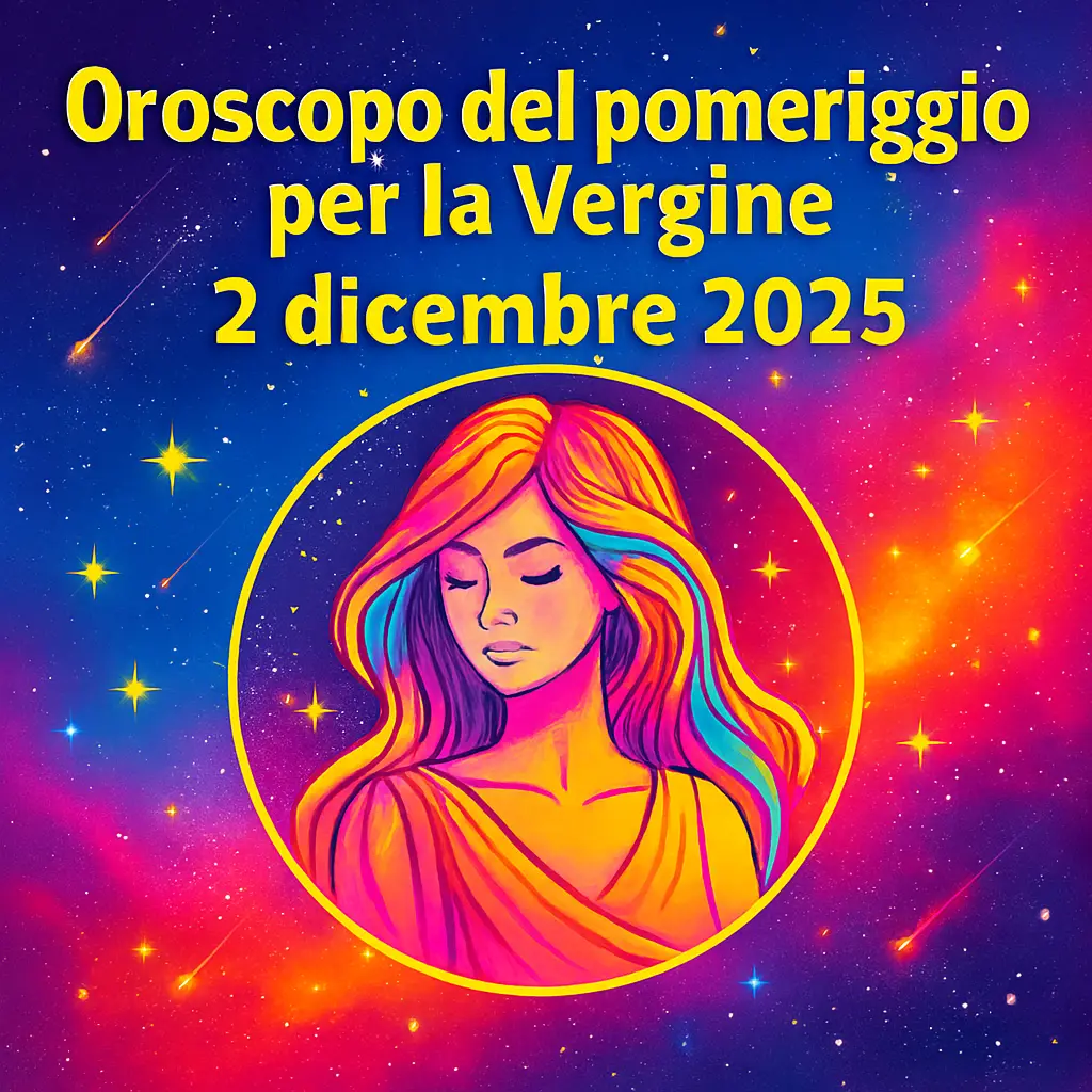 Oroscopo del pomeriggio per la Vergine – 2 dicembre 2025