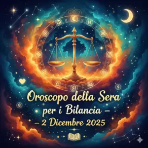 Oroscopo della Sera per i Bilancia – 2 Dicembre 2025