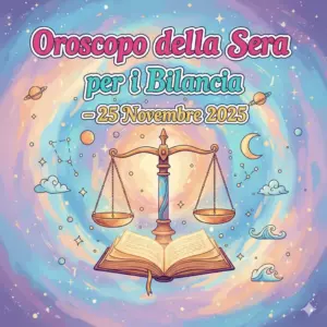 Oroscopo della Sera per i Bilancia – 25 Novembre 2025