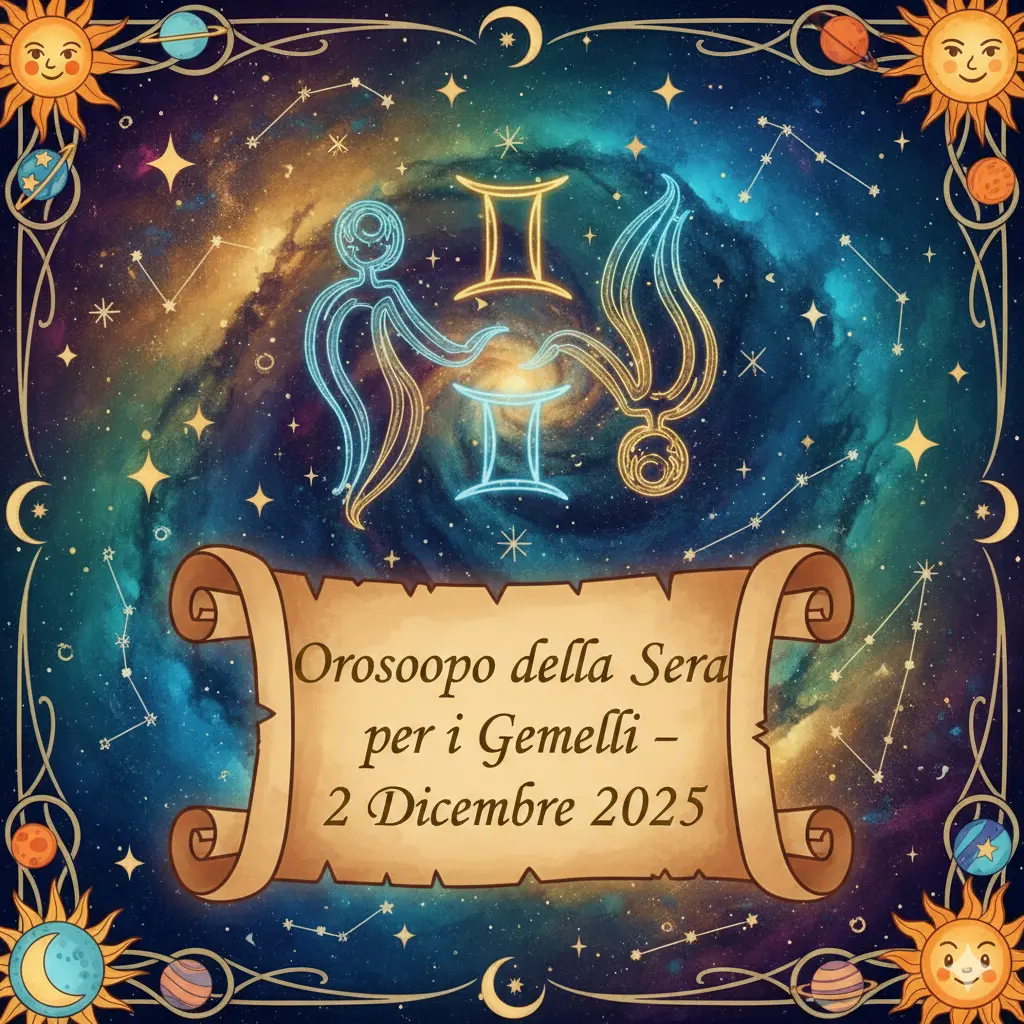 Oroscopo della Sera per i Gemelli – 2 Dicembre 2025