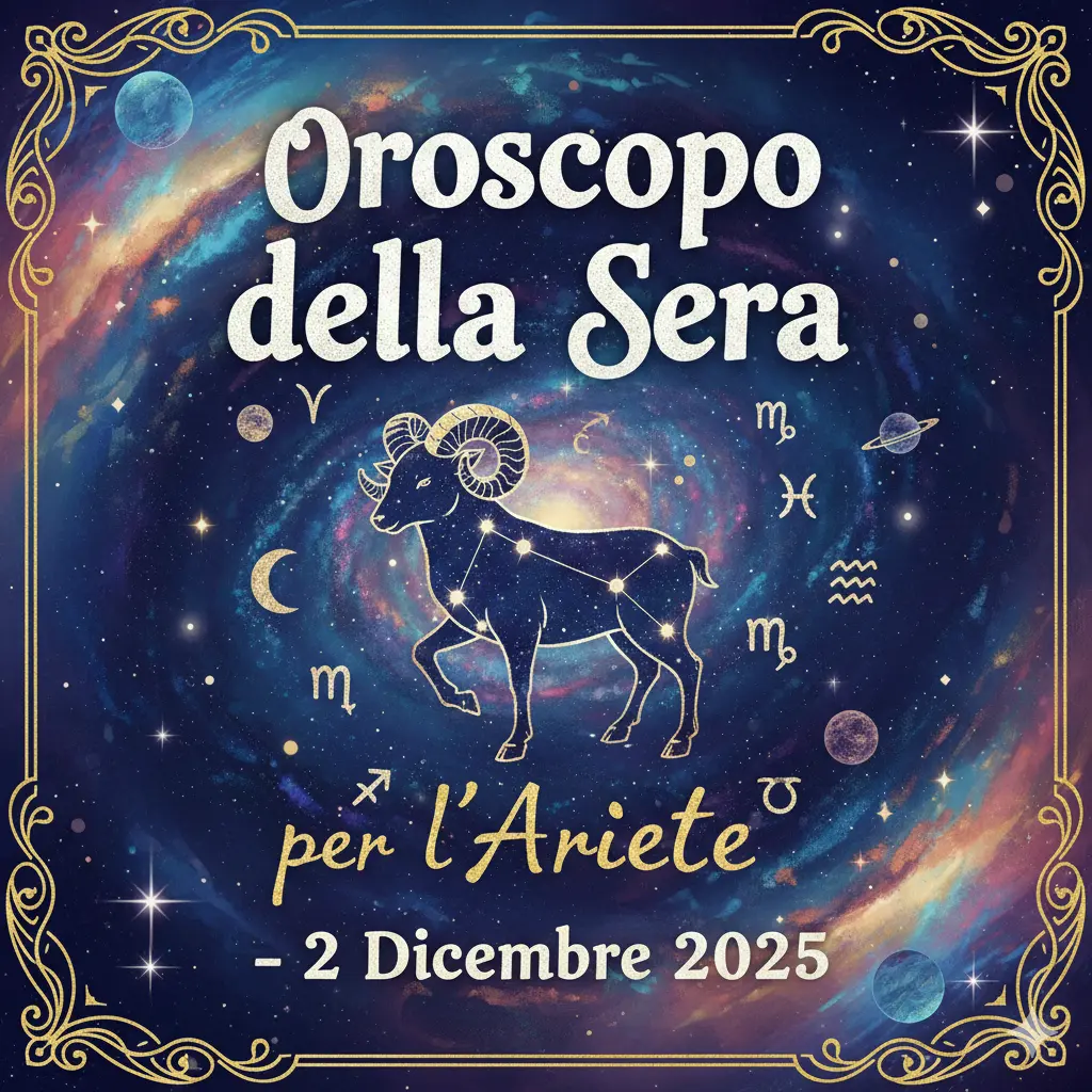 Oroscopo della Sera per l’Ariete – 2 Dicembre 2025