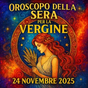 Oroscopo della Sera per la Vergine – 24 Novembre 2025