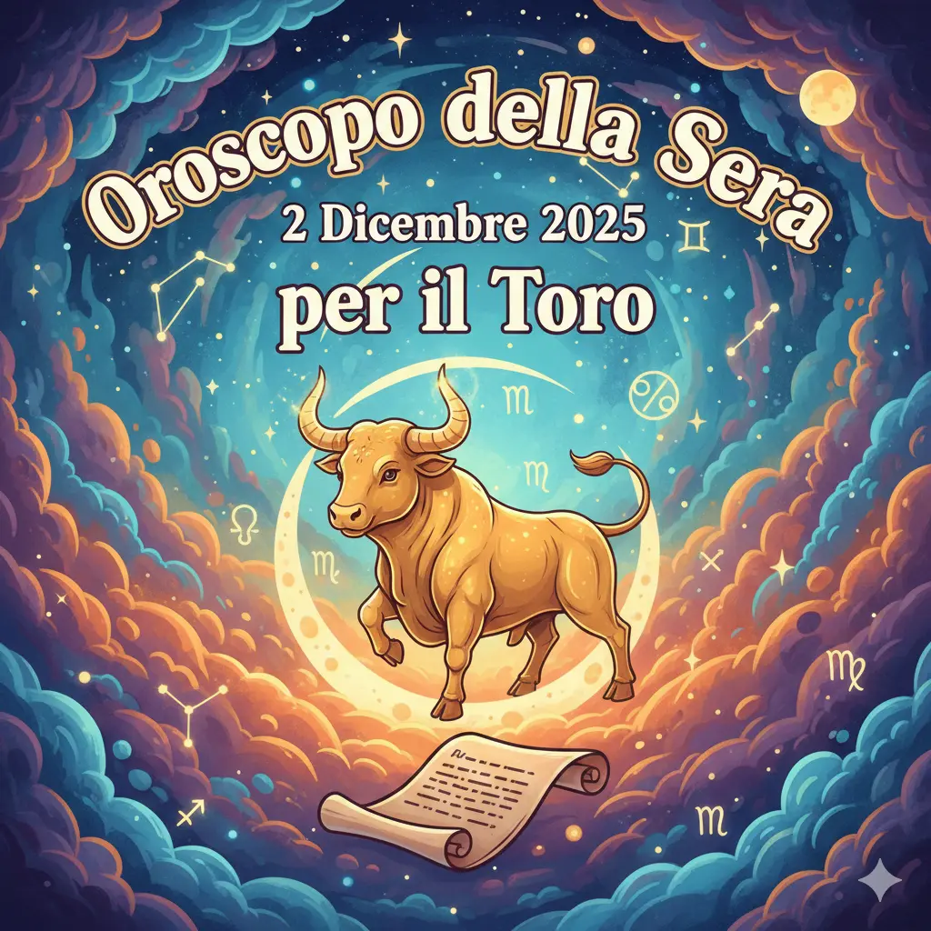 Oroscopo della Sera – 2 Dicembre 2025 per il Toro