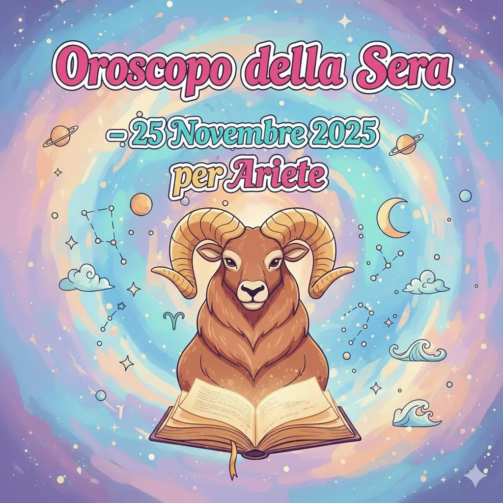Oroscopo della Sera – 25 Novembre 2025 per Ariete