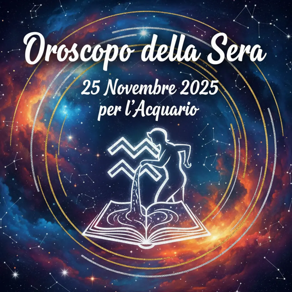 Oroscopo della Sera – 25 Novembre 2025 per l’Acquario