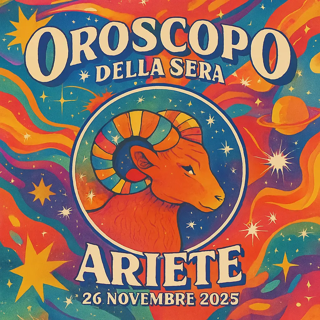 Oroscopo della Sera – Ariete, 26 Novembre 2025