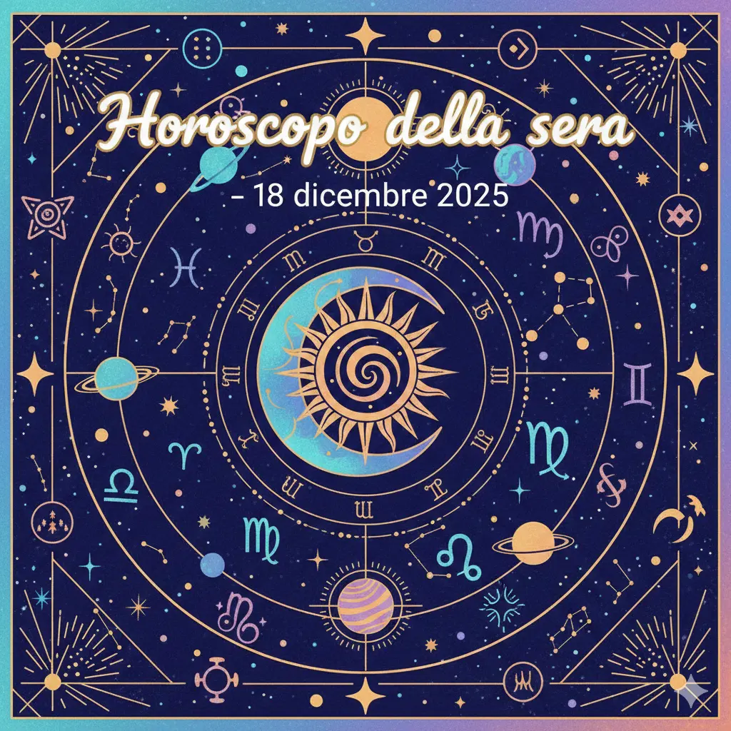 Horoscopo della sera – 18 dicembre 2025