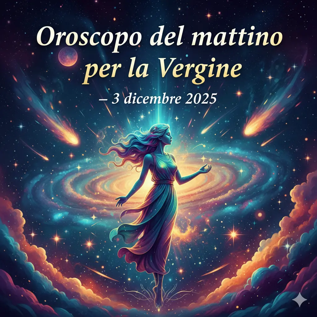 Oroscopo del mattino per la Vergine – 3 dicembre 2025