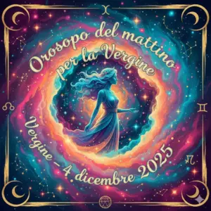 Oroscopo del mattino per la Vergine – 4 dicembre 2025