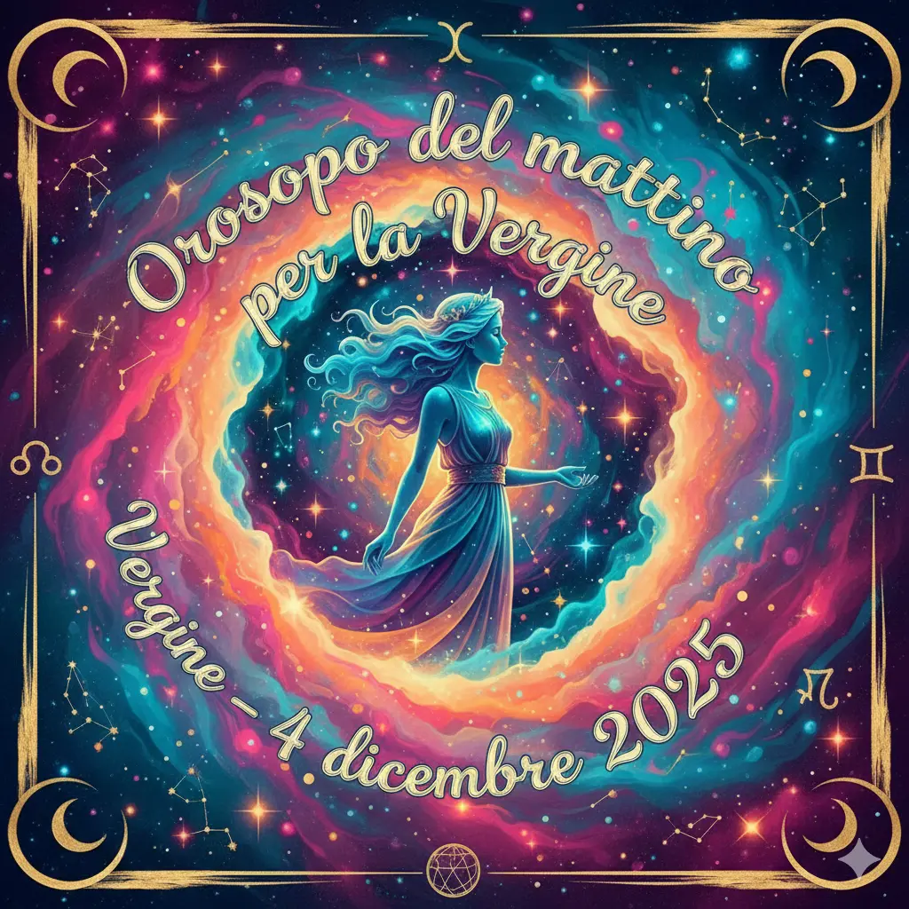 Oroscopo del mattino per la Vergine – 4 dicembre 2025