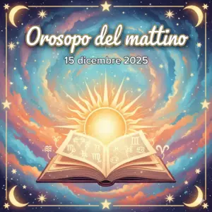 Oroscopo del mattino – 15 dicembre 2025