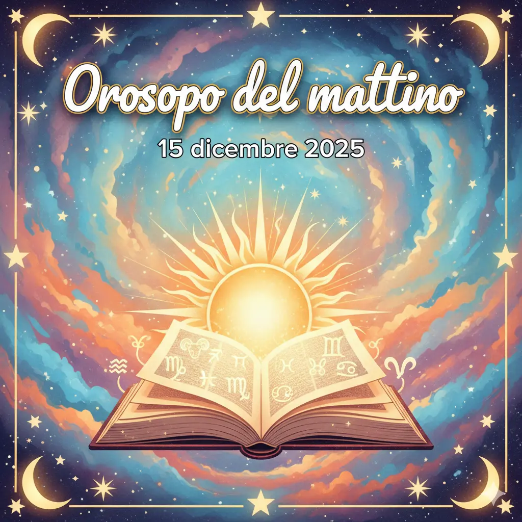 Oroscopo del mattino – 15 dicembre 2025