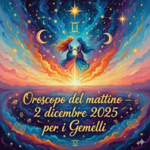 Oroscopo del mattino – 2 dicembre 2025 per i Gemelli