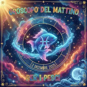 Oroscopo del mattino – 2 dicembre 2025 per i Pesci