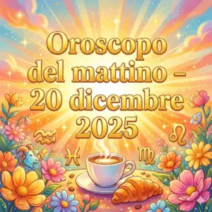 Oroscopo del mattino – 20 dicembre 2025