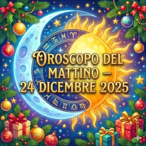 Oroscopo del mattino – 24 dicembre 2025