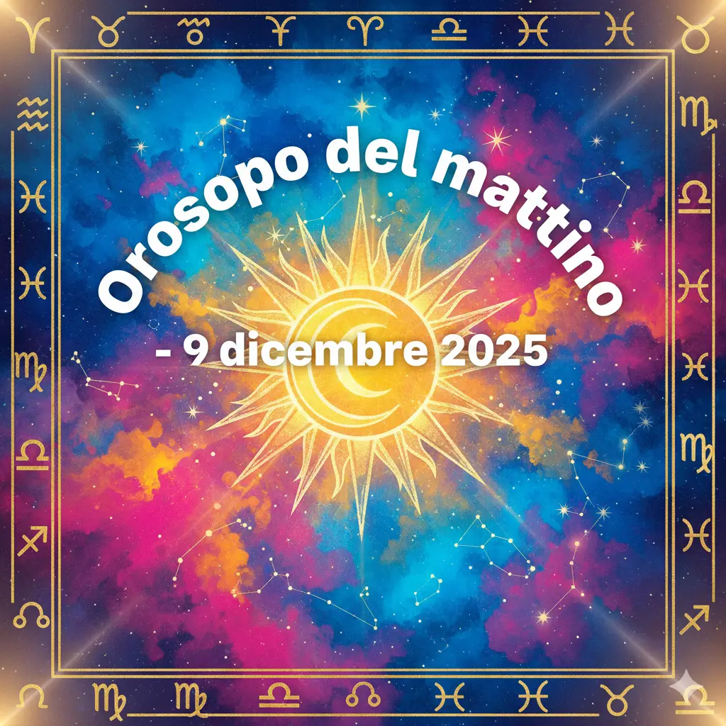 Oroscopo del mattino – 9 dicembre 2025