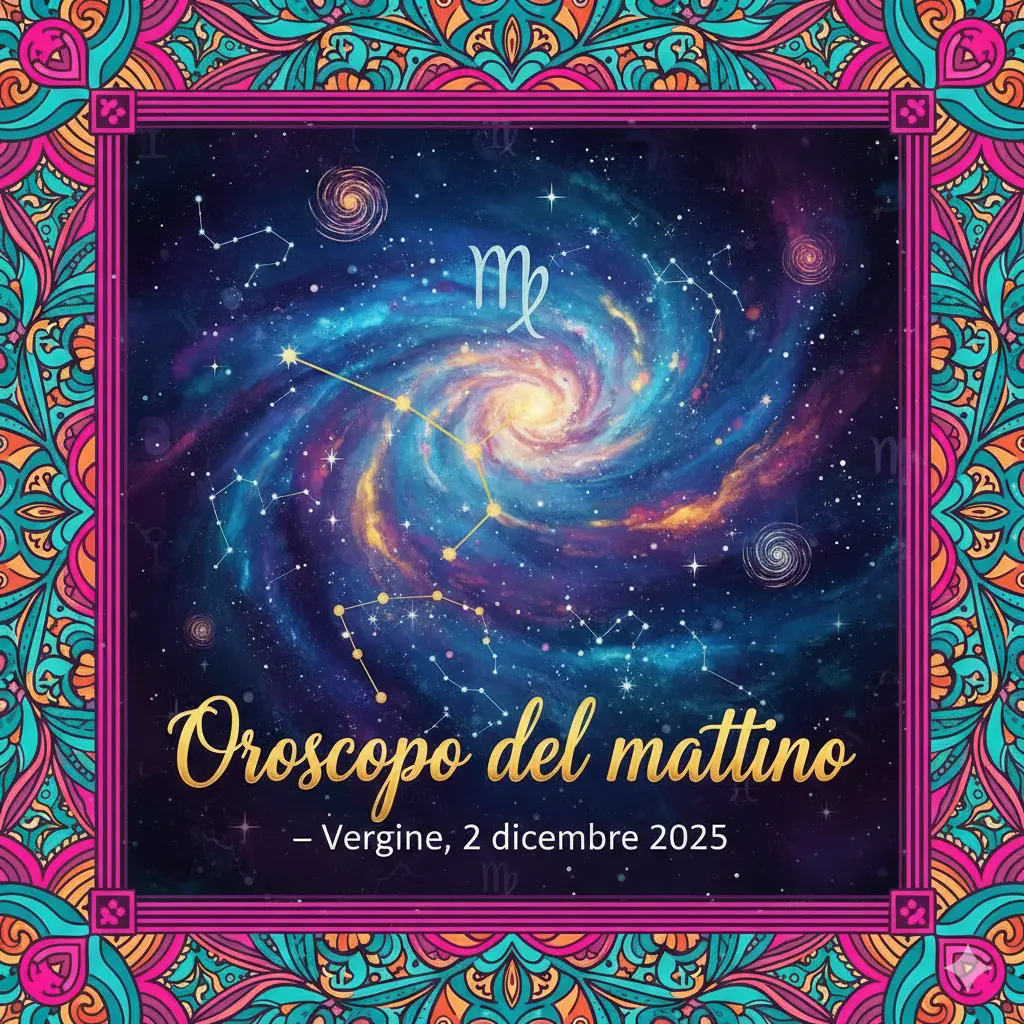 Oroscopo del mattino – Vergine, 2 dicembre 2025