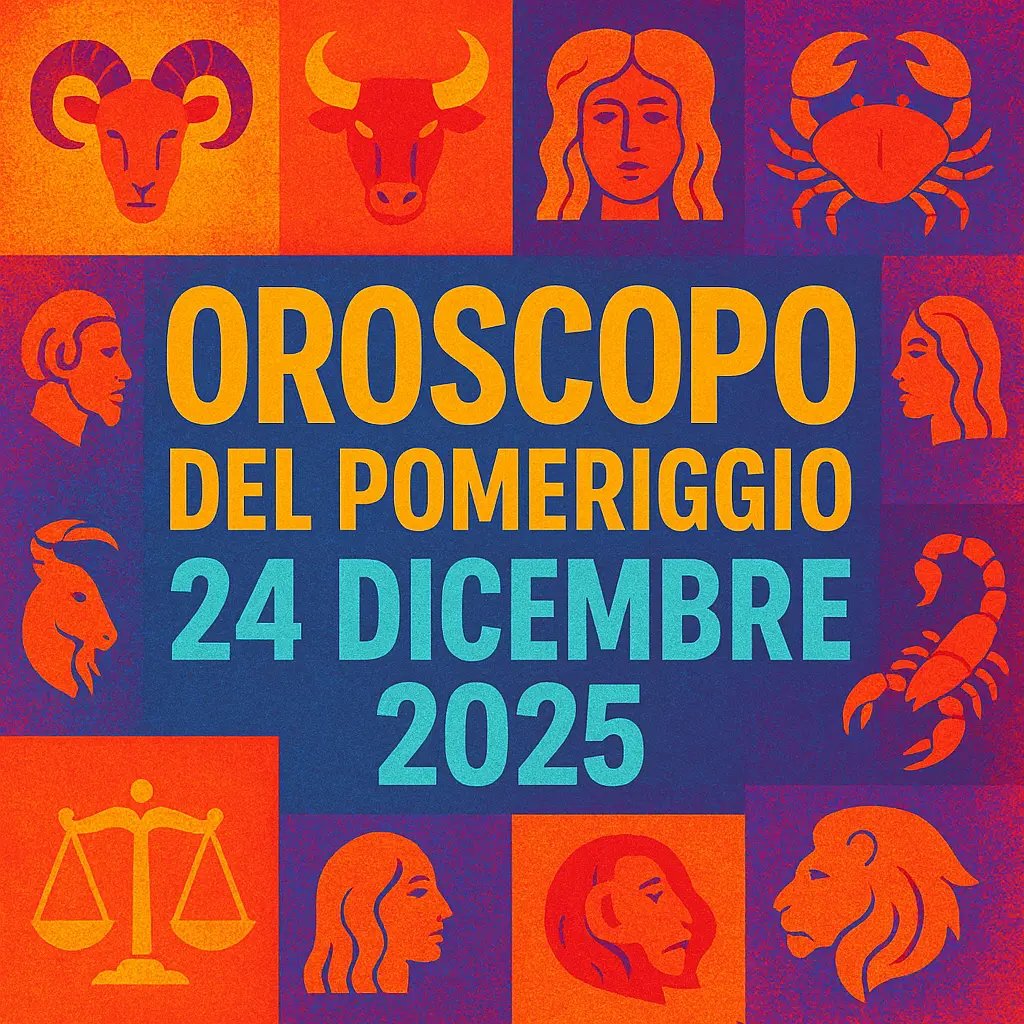 Oroscopo del pomeriggio – 24 dicembre 2025