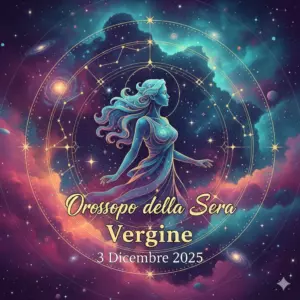 Oroscopo della Sera per la Vergine – 3 Dicembre 2025