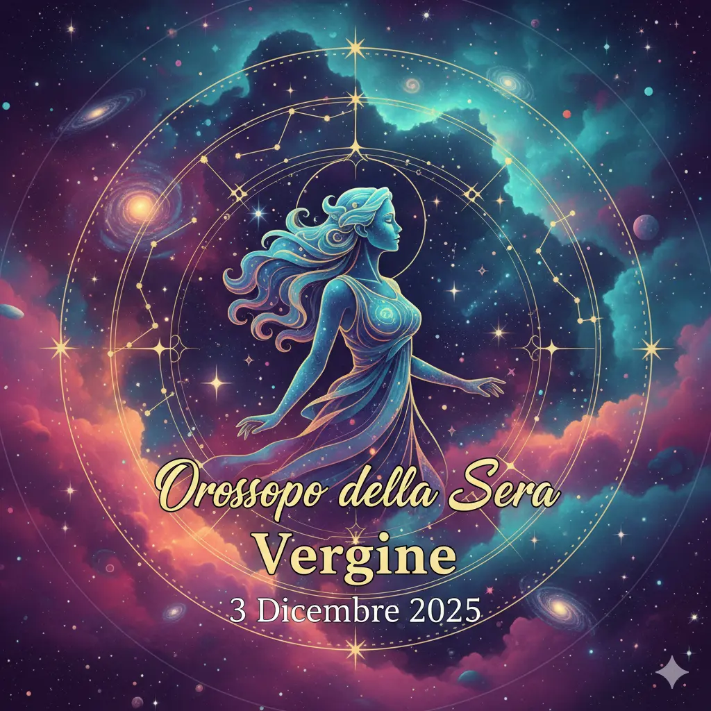Oroscopo della Sera per la Vergine – 3 Dicembre 2025