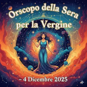 Oroscopo della Sera per la Vergine – 4 Dicembre 2025