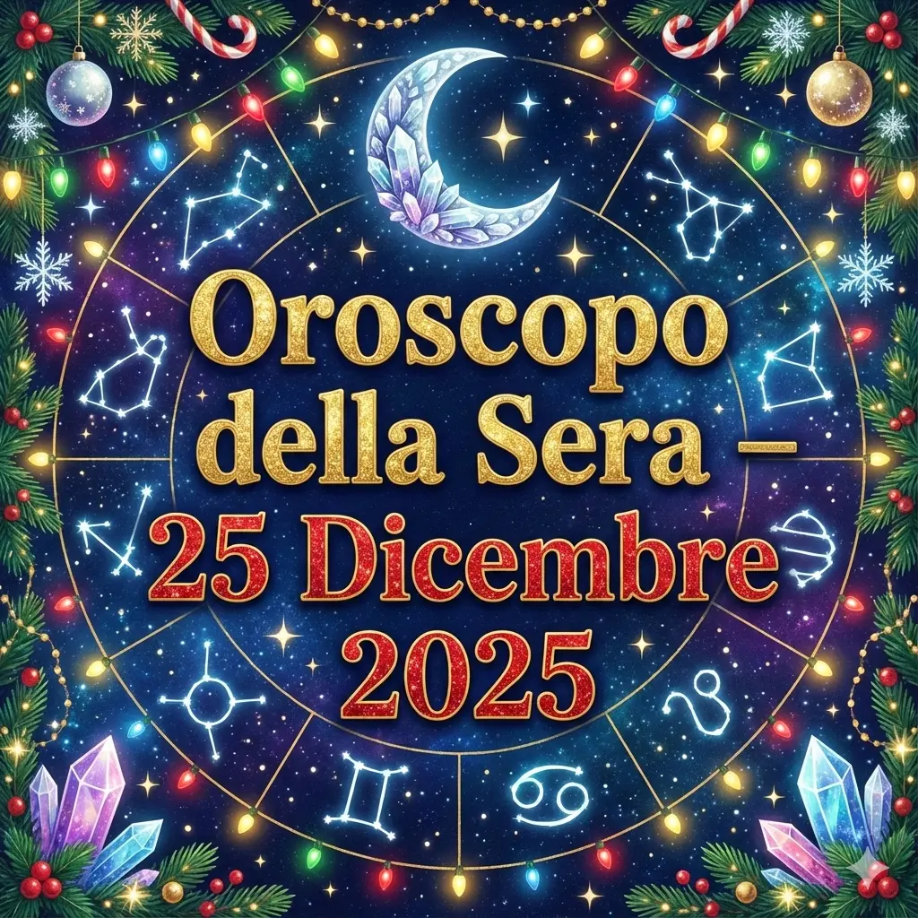 Oroscopo della Sera – 25 Dicembre 2025