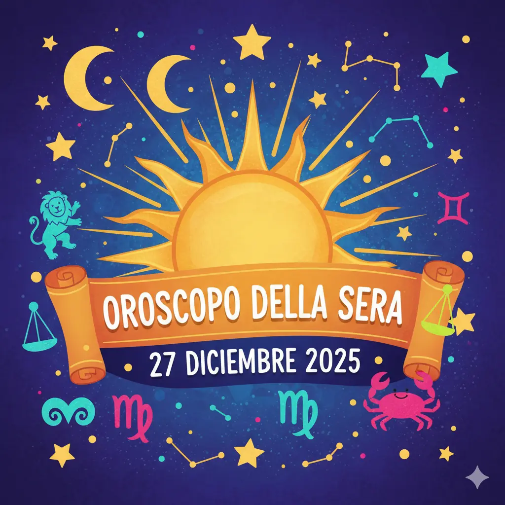Oroscopo della Sera – 27 Dicembre 2025