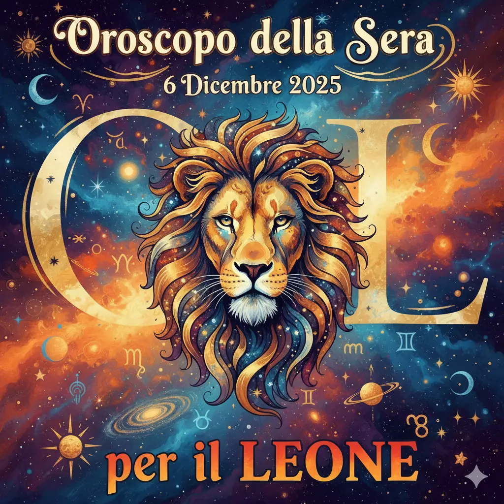 Oroscopo della Sera – 6 Dicembre 2025 per il Leone