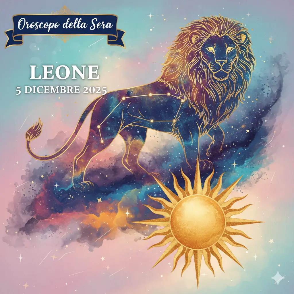 Oroscopo della Sera – Leone, 5 Dicembre 2025