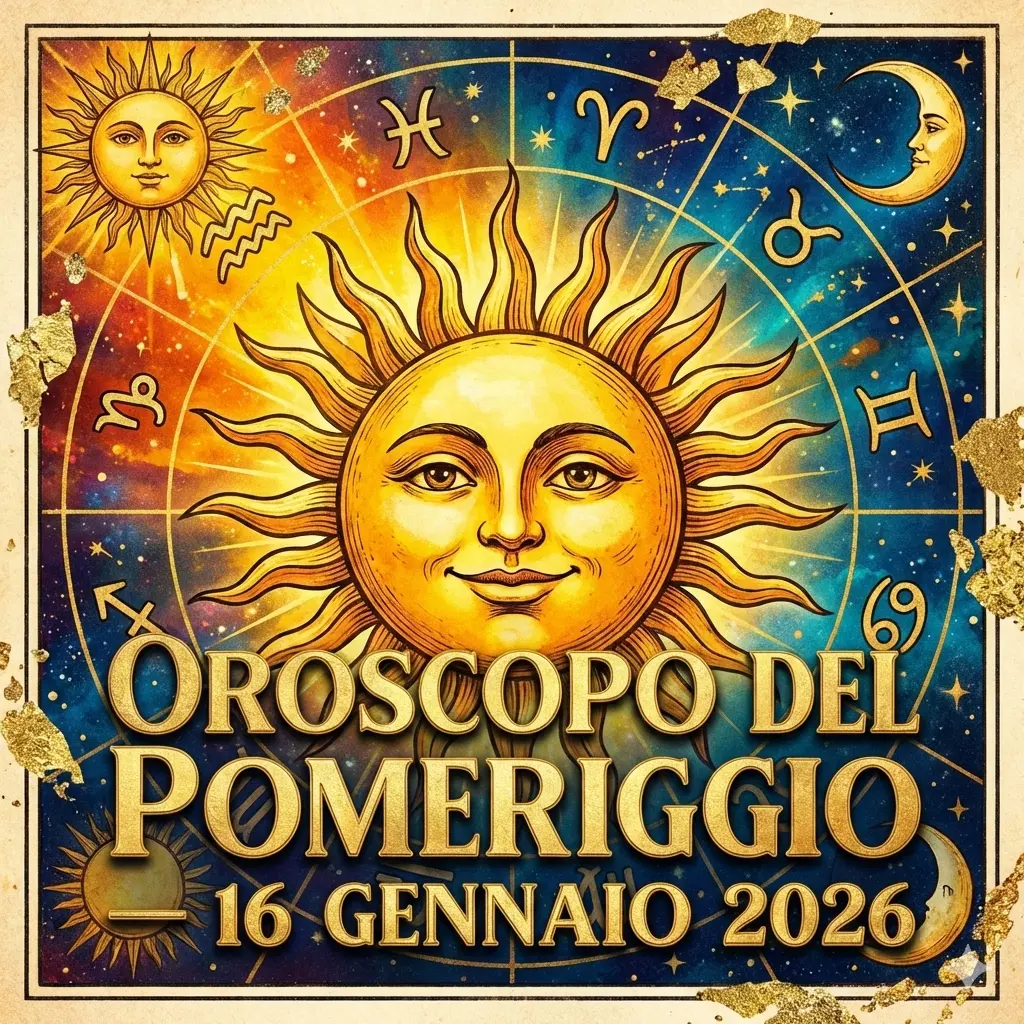 Oroscopo del Pomeriggio — 16 Gennaio 2026