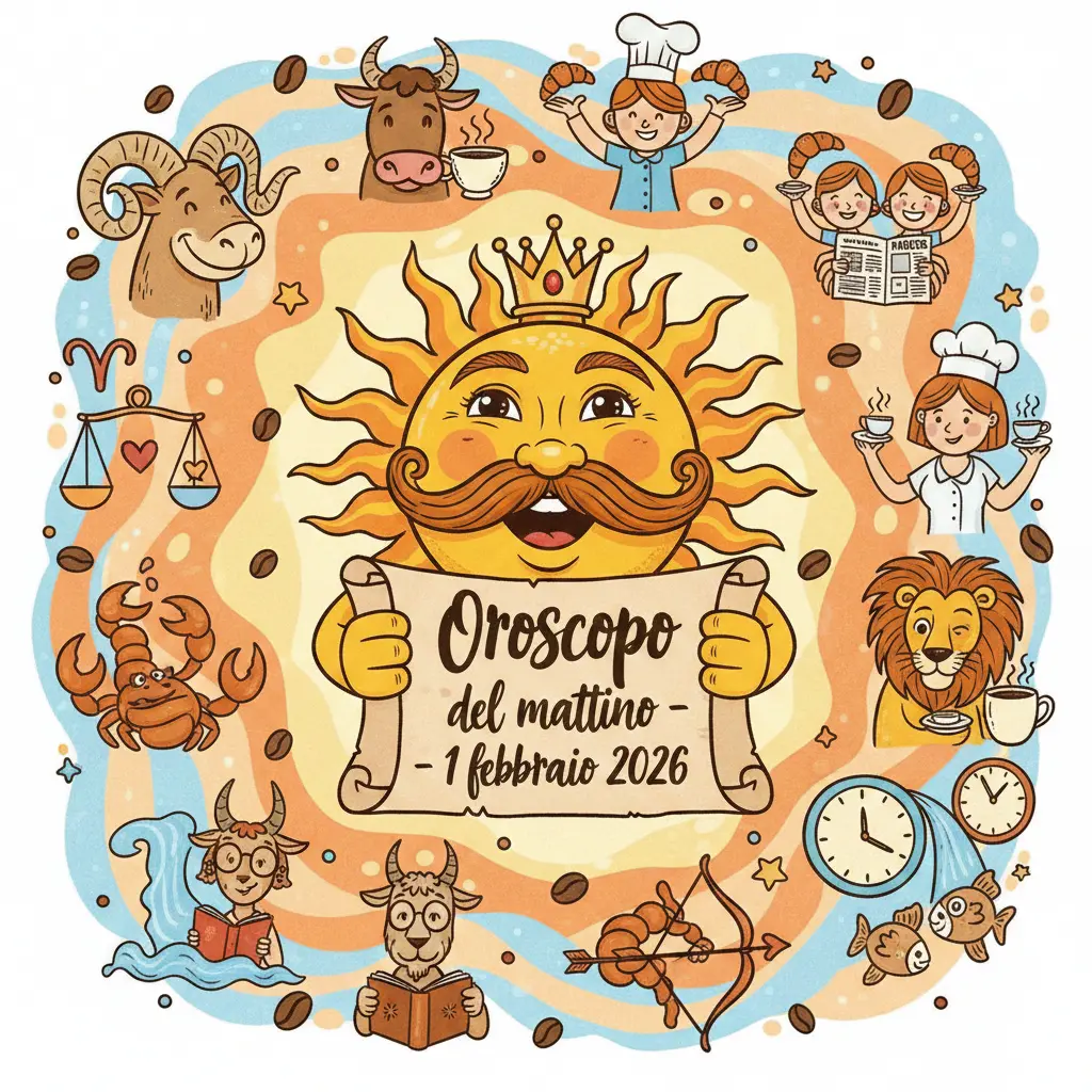 Oroscopo del mattino – 1 febbraio 2026