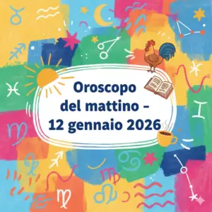 Oroscopo del mattino – 12 gennaio 2026