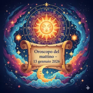 Oroscopo del mattino – 13 gennaio 2026