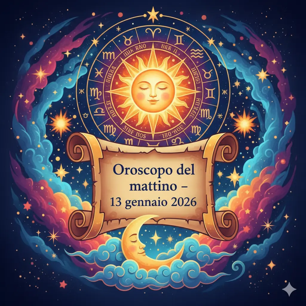 Oroscopo del mattino – 13 gennaio 2026