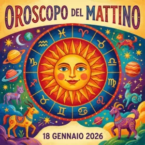 Oroscopo del mattino — 18 gennaio 2026