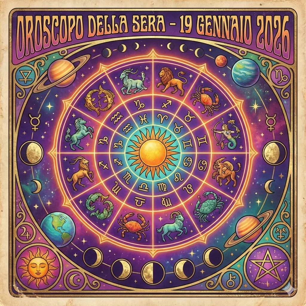 Oroscopo della Sera – 19 Gennaio 2026