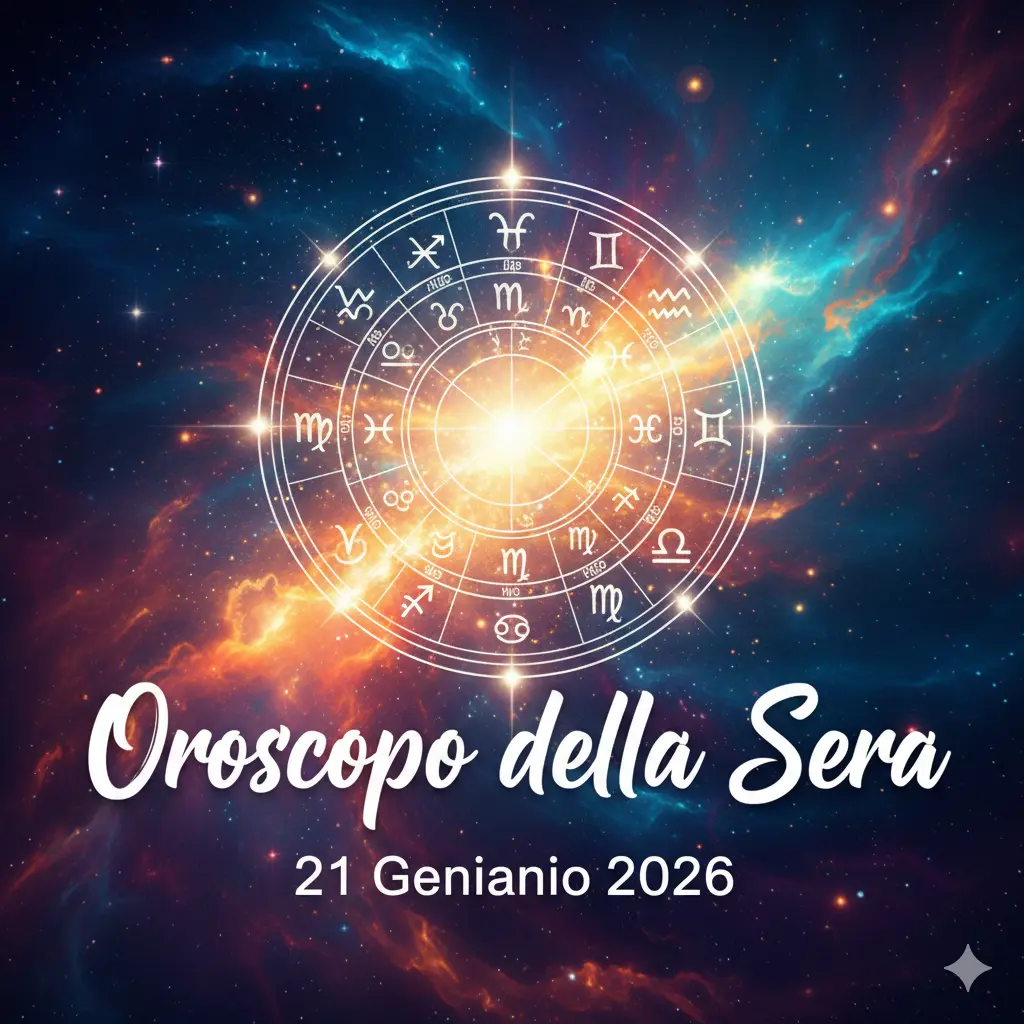 Oroscopo della Sera – 21 Gennaio 2026
