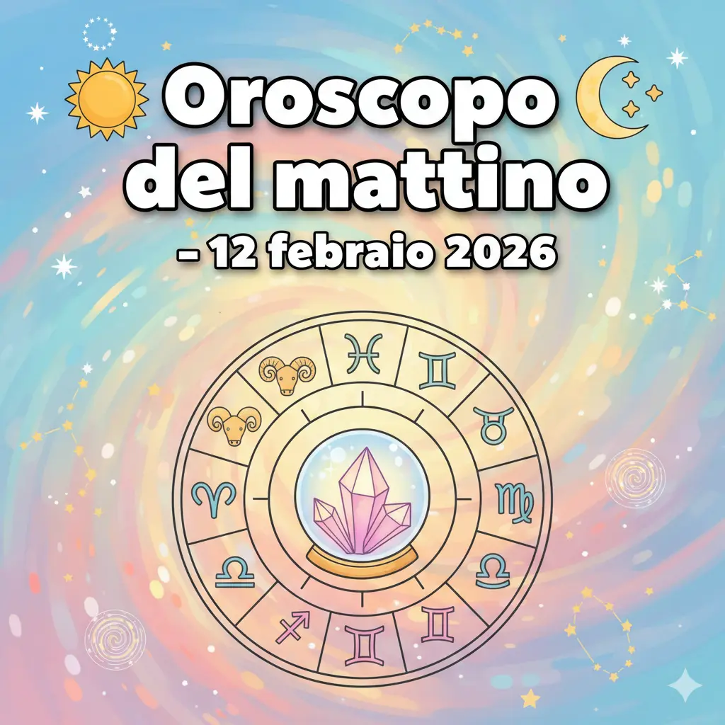 Oroscopo del mattino – 12 febbraio 2026