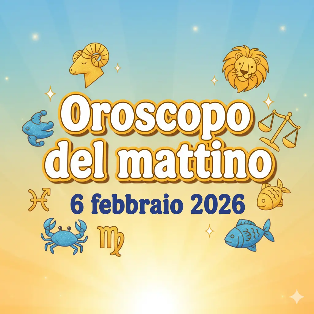 Oroscopo del mattino – 6 febbraio 2026