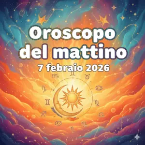 Oroscopo del mattino – 7 febbraio 2026