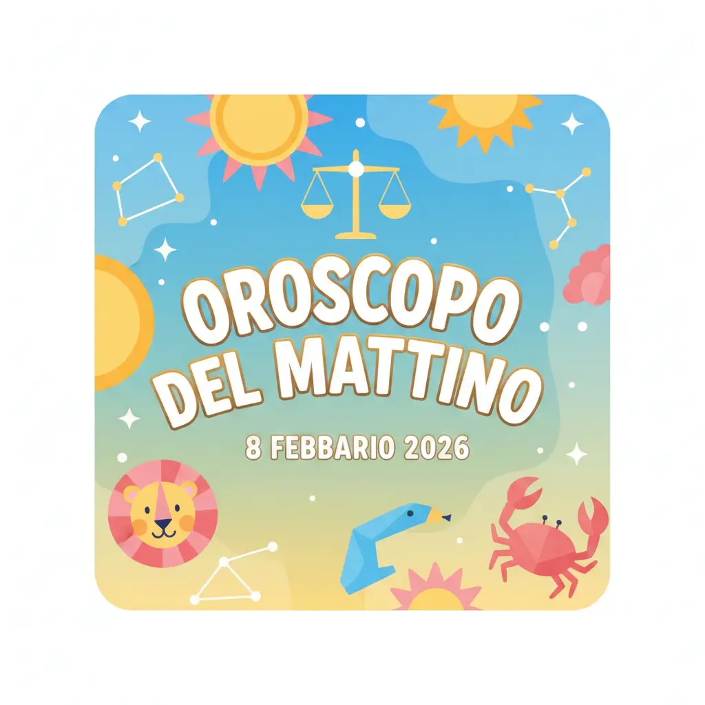 Oroscopo del mattino – 8 febbraio 2026