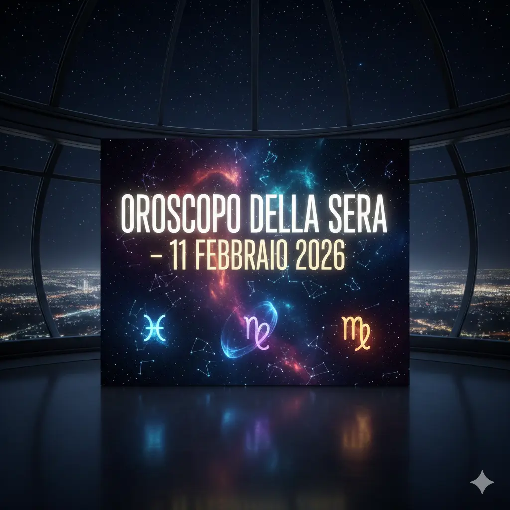Oroscopo della Sera – 11 Febbraio 2026