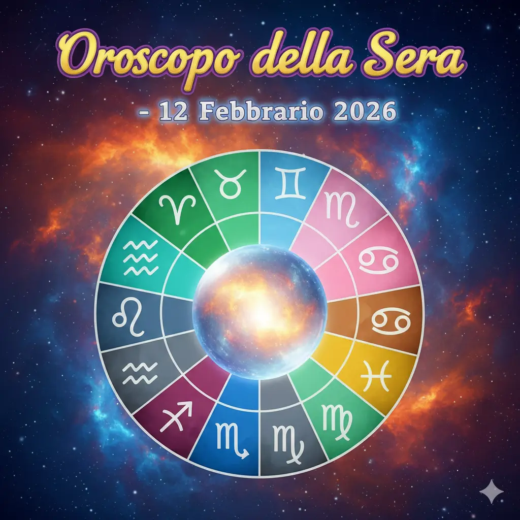 Oroscopo della Sera – 12 Febbraio 2026
