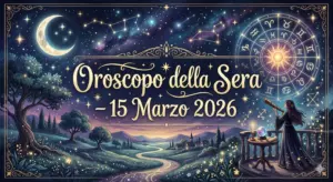 Oroscopo della Sera – 15 Marzo 2026